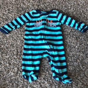 Little brother Footie sleeper